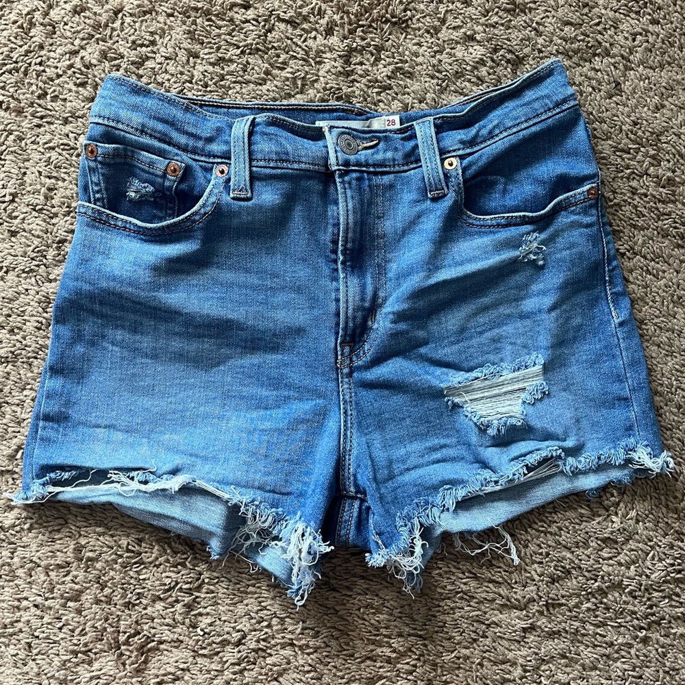 Levi’s High Rise Shorts